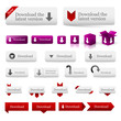 Vetor: download icons, buttons & web design elements download icons, buttons & web design elements