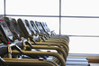 Row of Treadmills in health club
