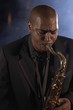 Saxophonist Playing Jazz