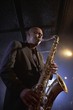 Saxophonist Playing Jazz