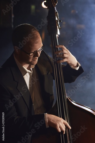 Photo: Double Bass Player Double Bass Player
