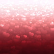 abstract background with hearts