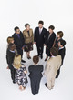 Group of Businesspeople in a circle