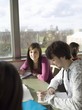 College Students Studying