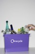 Box with Recycleables