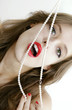 Foto: Girl with a pearl necklace Girl with a pearl necklace