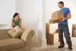 Couple Moving into New Home