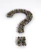 question from the crowd of people