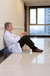 Doctor having a break
