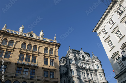 Photo: Vienna Austria Old city houses Vienna Austria Old city houses