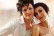women couple happy