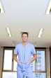 Young confident doctor