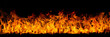 Isolated flames on black Isolated flames on black