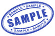 Sample stamp