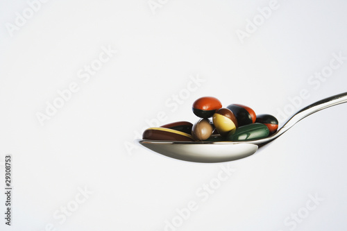 Photo: Spoonful of pills Spoonful of pills