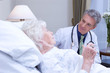 Photo: Doctor with a senior patient Doctor with a senior patient