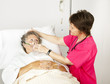 Photo: Oxygen Mask in the Hospital Oxygen Mask in the Hospital
