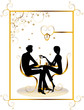 bar restaurant lounge coffee women Illustration vector love