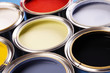 Paints top view