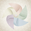 Vintage pinwheel