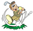 Playing Golf
