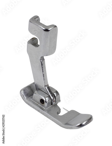 Photo: Vintage Overedge Presser Foot at an Angle Vintage Overedge Presser Foot at an Angle