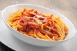 bucatini all'amatriciana bucatini all'amatriciana