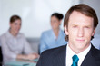 Confident businessman portrait