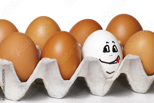Photo: Eggs smiling Eggs smiling