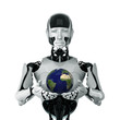 Earth gift from futuristic human