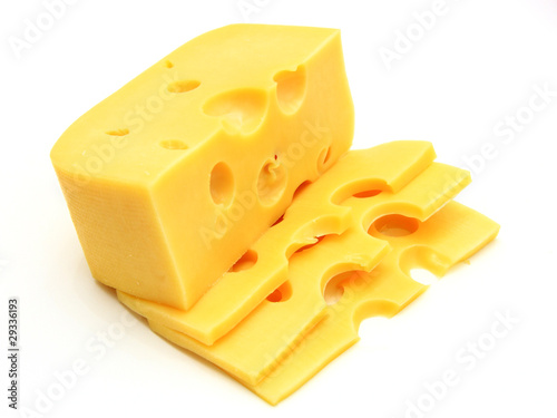 Photo: piece of cheese piece of cheese