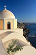 Domed Church, Santorini, Greece Domed Church, Santorini, Greece