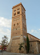 San Martin tower in mudejar style - UNESCO World Heritage Site