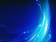 abstract blue wave