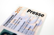 Foto: Presseausweis Presseausweis
