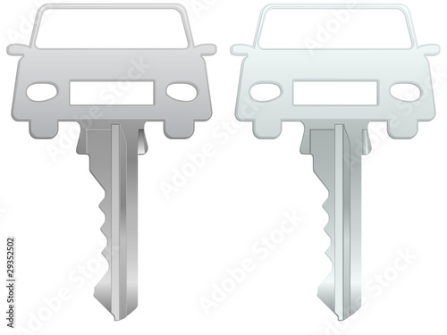 Vector: car key car key