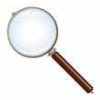 old magnifying glass