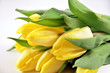 tulpenstrauß in gelb