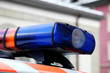 Foto: police blue lamp police blue lamp