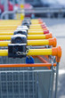 Photo: Caddies Supermarché Grande Distribution Caddies Supermarché Grande Distribution
