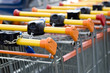 Chariots au Supermarché Consommation