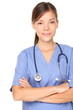 Medical people: woman nurse
