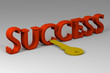 Key to success - conceptual 3d picture Key to success - conceptual 3d picture