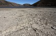 Low water level in the lake