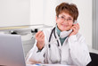 Senior female doctor