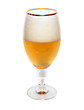 Glass of beer on white background Glass of beer on white background