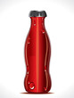 abstract cold drink bottle