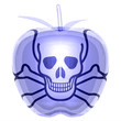 Gift Apfel Blau