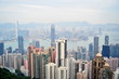 Hong Kong View from Victoria Peaks