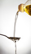 Photo: pouring oil pouring oil